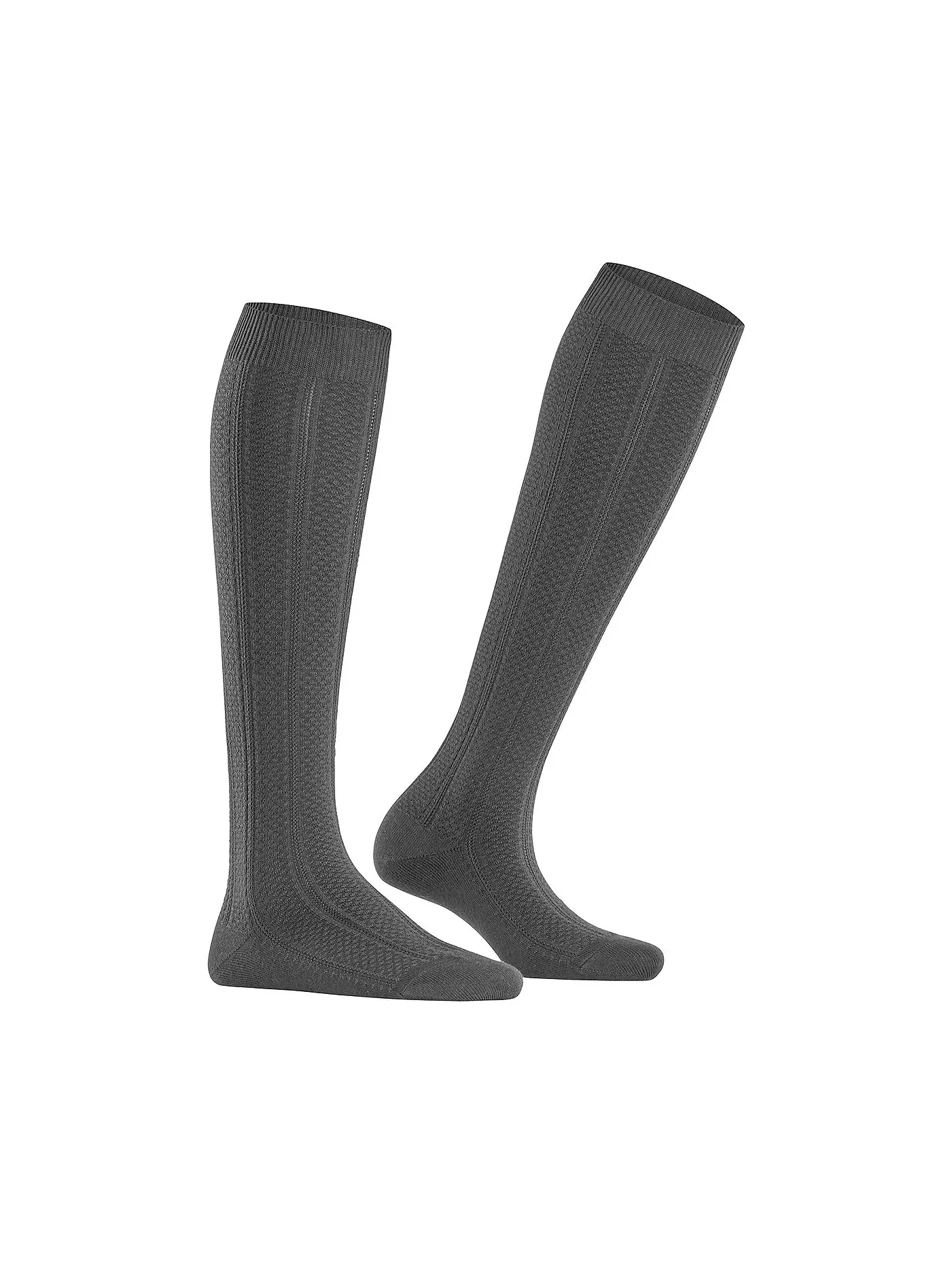 FALKE | Kniestrümpfe NEEDLEPOINT dark rock | 